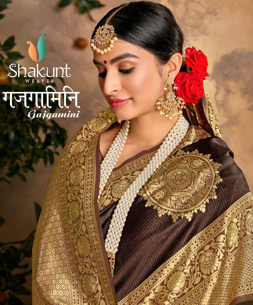 Buy Gajgamini Shakunt Online Wholesale Designer Silk Saree